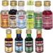 Food Flavouring Essence and Food Colour Bundle Containing 6 Preema Food Flavours/Essences and 4 Food Colours (Peppermint Almond Vanilla and More) - Buy Online on SooperMarket.com