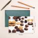 Cookies Food Chocolate Chip Biscuits Pearl Paper Greeting Card - Double-Sided Pearl Effect with Suitable for Various Occasions Cookies Food Chocolate Chip Biscuits One Size - Buy Online on SooperMarket.com