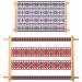 2 Pcs Adjustable Cross Stitch Frame Bamboo Beech Wood Tapestry Scroll Embroidery Frames Quilt Scroll Frame Quilting Frame Needlepoint Holder for Sewing Projects Craft  21.5 x 12  26 x 17.7