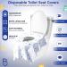 20 Pack BABEnjoy Disposable Toilet Seat Covers - Extra Large for Kids, Toddlers, Adults - Potty Training, Public Restrooms, Airplane Travel - Spot Design - Buy Online on SooperMarket.com
