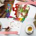 Dual Tip Brush Marker Set - 36 Vibrant Colors for Adult Coloring and Hand Lettering - Buy Online on SooperMarket.com