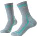 SOLAX Merino Wool Women's Hiking Crew Socks 3-Pack - Cushioned & Breathable for Trekking Outdoors | Medium Size - Buy Online on SooperMarket.com
