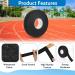 Simarro Non-Slip Ice Hockey Tape - 25m Self-Adhesive Handle Grip for Hockey Tennis Golf & Badminton Rackets - Durable Black Sports Handle Band - Buy Online on SooperMarket.com