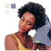 AQUIS Original Waffle Hair Towel - Ultra Absorbent Dark Grey Microfiber Towel for Thick Hair - Buy Online on SooperMarket.com