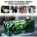 Podazz Automatic Fish Feeder 100/210ml Fish Food Dispenser Aquarium Tank Auto Timer with Two Feeding Boxes for Holiday Vacation Weekend Yellow - Buy Online on SooperMarket.com