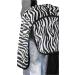RL24 Zebra Flying Ceiling Horse Blanket | Tear-Resistant Fine-Meshed WeideDecke | Insect Protection & Extra Long Pages | Outdoor Use | 125cm Black & White - Buy Online on SooperMarket.com