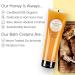 Perlier Sweet Honey Miel Shower & Bath Cream - 100% Organic Honey, Deep Moisturization - 16.9 oz - Buy Online on SooperMarket.com