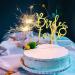 Arthsdite Bride to Be Cake Topper with Ring Bridal Shower Cake Pick Decorations for Wedding Engagement Theme Bachelorette Party Supplies - Gold Glitter - Buy Online on SooperMarket.com