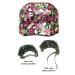Crystal Flower Hair Holder Ponytail Barrettes Set of 3 - Blue, Rose, Brown | JCGY YY86900-5-3 - Buy Online on SooperMarket.com