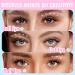 CALAILIS Self Adhesive Eyelashes - 72 Pcs D Curl Press-On Lash Clusters No Glue Needed Reusable DIY Kit with Tweezers for Beginners - ZN23 - Buy Online on SooperMarket.com