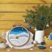 Caydo 4 Set Embroidery Hoops - Imitated Wood Display Frames for Craft Sewing and Decoration - Buy Online on SooperMarket.com