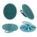 Soft Silicone Body Cleansing Brush - Exfoliating Shower Scrubber for All Skin Types (Dark Green) - Buy Online on SooperMarket.com