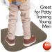 Resilia Rounded Commode Potty Training Mats - Super-Absorbent 2-Pack Universal Bathroom Protector Pads for Kids, Tan - Buy Online on SooperMarket.com