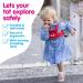 Trunki ToddlePak - Felix Fox Red Baby Walking Reins & Toddler Safety Harness - Buy Online on SooperMarket.com
