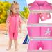 Juicy Bumbles Baby Swimsuit - One Piece Toddler Swimming Costume - Short Sleeve Boys and Girls Swimming Costume (1 Year, Starfish) - Buy Online on SooperMarket.com