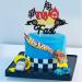 Cyodoos 1Pcs Two Fast Cake Topper Race Car Cake Decoration Racing Car Theme Race Car Theme 2nd Birthday Party Decoration Boy Girl Second Birthday Flag Sign Supplies - Buy Online on SooperMarket.com