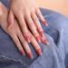 Danni & Toni 28 Self-Adhesive Gel Nail Stickers in Lost Horizon - Salon-Quality Manicure Set with Gradient Light Red Tips - Buy Online on SooperMarket.com