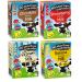 Viva Flavoured Milk 200ml x 16 - No Added Sugar - 4 x Strawberry 4 x Chocolate 4 x Banana 4 x Vanilla Ice Cream - Natural Source of Calcium and Protein