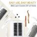 72 Cluster Lashes D-16 mm B 50 | Natural Soft Fluffy DIY Lash Extensions | UK-FD-BQ Lash Clusters - Buy Online on SooperMarket.com