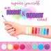 Expressions Girl 10pc Body Painting & Face Painting Kit - Trendy Kids Face Paint & Rainbow Body Makeup for International Shipping - Buy Online on SooperMarket.com