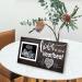 Yudarte New Mom Gifts: Love at First Heartbeat Sonogram Photo Frame - Baby Nursery Decor for First Time Parents - Buy Online on SooperMarket.com