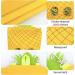 Geegoods Rabbit Hay Feeder Bag Guinea Pig Hay Feeder Storage Hanging Feeding Hay for Small Animals 600D Oxford Cloth Fabric (Yellow) - Buy Online on SooperMarket.com
