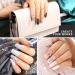 Fandamei 22-Part Nail Art Brush Set - 15 Nail Brushes 5 Dotting Pens Sponge Brushes & Tweezers for Perfect Nail Design | International Shipping - Buy Online on SooperMarket.com