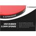 Spindragon Apex Carbon Professional Ping Pong Paddle - Dual Offensive Rubber & Carry Case - Enhance Your Game & Win Matches - Buy Online on SooperMarket.com