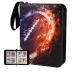 Card Binder Compatible with Football Card, Trading Card, MTG and Other TCG, Fits 400 Cards with 50 Removable Pages, Card Holder Collector for Standard Size Card Multicolor