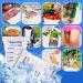 36pc Dry Ice Packs for Shipping - Reusable Cold Shipping Packaging for Frozen Food & Drinks - Bulk Dry Ice Sheets for Coolers - 4.33in x 7.3in - Buy Online on SooperMarket.com