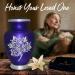 Purple Cremation Urn with Velvet Bag - Large Memorial Ashes Urn for Male & Female - Honour Your Loved One with this Rose Urn for Ashes - Buy Online on SooperMarket.com