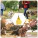 Newofview Dog Treats & Food Storage Bag - Durable Canvas Training Feed Bag with Clip Buckle - Yellow - Buy Online on SooperMarket.com