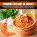 TAJ Premium Indian Masoor Dal Red Lentils - 4 lbs Jar - Buy Online on SooperMarket.com