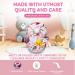 Bassinet New Baby Girl Gift Set  Baby Layette Set with 17-Piece Unique New Baby Essentials for Expecting Moms and New Parents  Pink - Nikkis Gift Baskets - Buy Online on SooperMarket.com