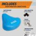 Bikeroo Oversized Bike Seat for Peloton & Road Bikes - Wide Cushion Saddle Replacement for Men & Women - Indoor Comfort (Elastomer Springs) - Buy Online on SooperMarket.com