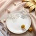 Wedding Pearl Crystal Headpiece Comb Set - Bridal Hair Accessories with Rhinestone Accents - Buy Online on SooperMarket.com