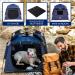 POP 'N GO Pet Playpen - Portable 39 x 33 Dog & Cat Tent Navy | Indoor/Outdoor Pen for Small, Medium, Large Pets - Buy Online on SooperMarket.com