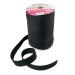 Stretchrite Flat Non-Roll Woven Polyester Elastic Spool  1-Inch by 50-Yards  Black
