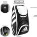 adidas Tour Tennis 12 Racquet Bag - Black/White/Silver Metallic | One Size - Buy Online on SooperMarket.com