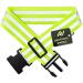 Avana reflector belt reflector belt reflecting safety belt high visibility reflectors belt reflex belt jogging bike ride reflectoral - yellow
