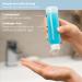 Kunz Packaging 100ml Travel Bottles - 5 Set Silicone-Free Liquid Containers for Aircraft Travel - Buy Online on SooperMarket.com