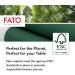 FATO Disposable Paper Napkins - Soft Gentle 40 Pack Yellow 2-Layer FSC Certified 100% Pure Cellulose - Perfect for Events and Everyday Use - Buy Online on SooperMarket.com