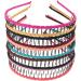 Quesuc 10 Pieces Unisex Metal Teeth Comb Hair Hoop Hairband Headband Hair Accessories Multicolor - Buy Online on SooperMarket.com