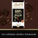 Lindt Excellence 100% Cocoa - Noble Bitter Chocolate 50g | Vegan Dark Chocolate | Extra Strong & Intensive Cocoa Taste | Perfect Chocolate Gift - Buy Online on SooperMarket.com