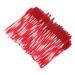 Eyelash Brush Mini Makeup Brushes Mascara Wands Mascara Wands Applicator Disposable Eyebrow Brush Set 200pcs Eyelash Extension Cosmetic Tool (Bright Red)