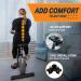 Bikeroo Oversized Bike Seat for Peloton & Road Bikes - Wide Cushion Saddle Replacement for Men & Women - Indoor Comfort (Elastomer Springs) - Buy Online on SooperMarket.com