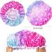 G2PLUS Kids Shower Caps - 2PCS Double Layer Elastic Bath Caps for Girls/Boys, Reusable Children's Shower Hats in Purple - Buy Online on SooperMarket.com