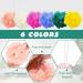 100 Pcs Bath Sponge Shower Loofahs Bulk Exfoliating Body Scrubber Pack - Assorted Colors - Bathing Accessories for Kids, Women, Men - Mesh Balls Travel Cleaning Wash Puff - Buy Online on SooperMarket.com
