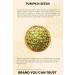 Pumpkin Seeds (200g/7.05 oz) - Raw, High in Fiber, Protein Source, Non-GMO, Vegan, 100% Natural, Premium Quality - Buy Online on SooperMarket.com