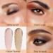 Enfuntins Shimmer Cream Eyeshadow Stick - Long Lasting Waterproof Glitter Eyeshadow Pencil with Smudger | 09 Smoky Amethyst Shimmer - Buy Online on SooperMarket.com